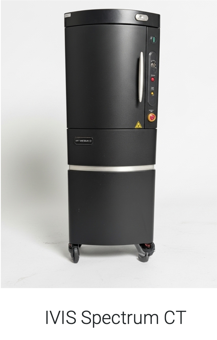IVIS Spectrum CT in vivo optical and computed-tomography imaging system at ChemPartner Boston for bioluminescence, fluorescence and 3D tomography in oncology models