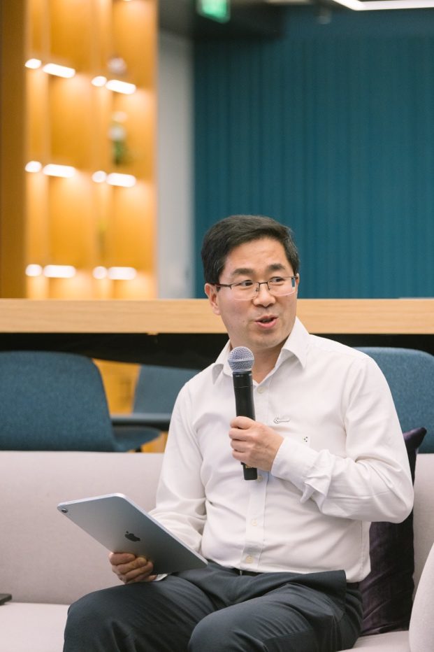 Dr. Yinfei Yin presenting ChemPartner’s ADC platform and XDrug.AI